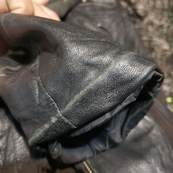 Wilsons Leather Jacket Full zip Pelle Studio Women's Black Full Zip Pockets M - Picture 9 of 16
